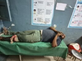 जिगना में पुलिस मुठभेड़: गो-तस्कर घायल, अवैध तमंचा बरामद