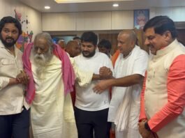 मिर्जापुर पहुंचे Mohan Yadav, Adgadanand Swami का किया दर्शन