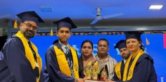 डैफोडिल्स पब्लिक स्कूल में रिपोर्ट कार्ड डे व सम्मान समारोह 2025-26* में मेधावियों का किया गया सम्मान