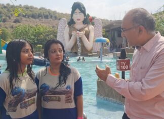 एक्वा जंगल वाटर पार्क में ‘एक्वा परी’ का लोकार्पण, झरने के नीचे रेस्टोरेंट बना आकर्षण का केंद्र