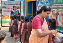 पीएम श्री कंपोजिट स्कूल रानी कर्णावती में नए सत्र का हुआ भव्य स्वागत