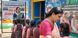 पीएम श्री कंपोजिट स्कूल रानी कर्णावती में नए सत्र का हुआ भव्य स्वागत