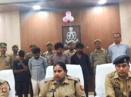 मिर्जापुर,वाहन चोर गैंग का पर्दाफाश, 4 शातिर गिरफ्तार