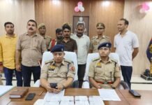 मिर्जापुर में 5 करोड़ के MDMA के साथ तीन तस्कर गिरफ्तार