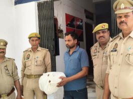 ₹2.50 लाख के गांजा के साथ तस्कर गिरफ्तार, इको स्पोर्ट कार बरामद
