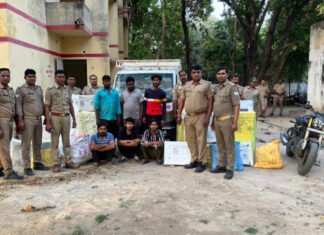कछवां पुलिस ने चोर गिरोह का किया भंडाफोड़, 6 शातिर गिरफ्तार