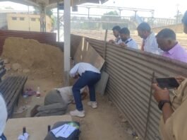 मिर्जापुर रेलवे स्टेशन के प्लेटफॉर्म नंबर तीन पर अधेड़ का शव मिलने से सनसनी