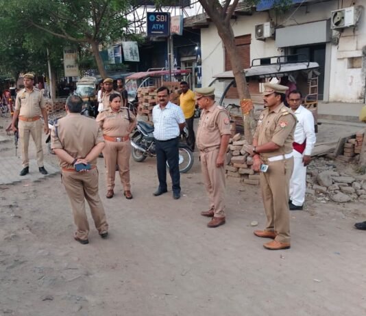 ट्रैफिक समस्या पर एसपी का एक्शन, चौराहों का निरीक्षण कर दिए सख्त निर्देश