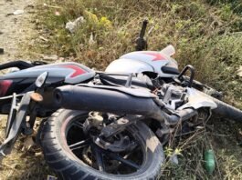 मिर्जापुर,सड़क पार कर रही महिला को बाइक ने मारी टक्कर, मौके पर मौत