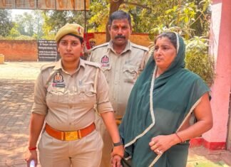 मीरजापुर, अपहरण के आरोपी व एनडीपीएस की वांछित अभियुक्ता गिरफ्तार