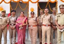नरायनपुर व भल्दरिया पुलिस चौकियों के नए भवन का लोकार्पण, एसपी ने किया वृक्षारोपण