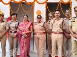 नरायनपुर व भल्दरिया पुलिस चौकियों के नए भवन का लोकार्पण, एसपी ने किया वृक्षारोपण
