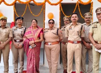 नरायनपुर व भल्दरिया पुलिस चौकियों के नए भवन का लोकार्पण, एसपी ने किया वृक्षारोपण