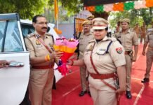 मीरजापुर पुलिस लाइन में 392 रिक्रूट आरक्षियों की भव्य पासिंग आउट परेड संपन्न