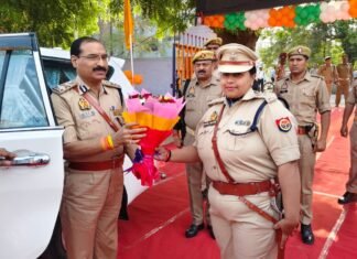 मीरजापुर पुलिस लाइन में 392 रिक्रूट आरक्षियों की भव्य पासिंग आउट परेड संपन्न
