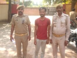 मिर्जापुर, चोरी के बिजली तार के साथ अभियुक्त गिरफ्तार, 16 लोगों का शांति भंग में चालान