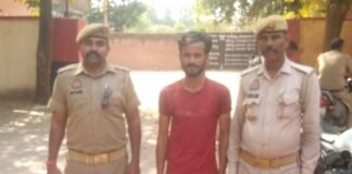 मिर्जापुर, चोरी के बिजली तार के साथ अभियुक्त गिरफ्तार, 16 लोगों का शांति भंग में चालान