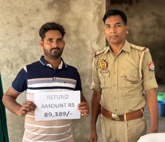 विदेश भेजने के नाम पर ठगी, ₹89,389 साइबर सेल ने कराया वापस