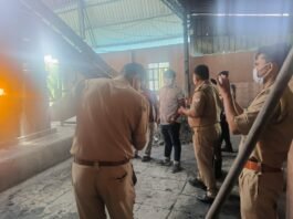 मिर्जापुर पुलिस ने 13 लाख रुपए के ऊपर का नशीला पदार्थ जलाकर किया राख