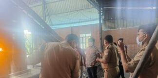 मिर्जापुर पुलिस ने 13 लाख रुपए के ऊपर का नशीला पदार्थ जलाकर किया राख