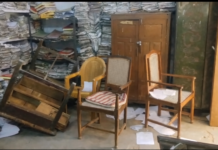 मिर्जापुर में एसडीएम सदर न्यायालय में तोड़फोड़