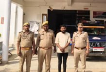 लाइसेंसी पिस्टल चोरी का आरोपी गिरफ्तार, पुलिस ने भेजा जेल