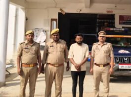 लाइसेंसी पिस्टल चोरी का आरोपी गिरफ्तार, पुलिस ने भेजा जेल