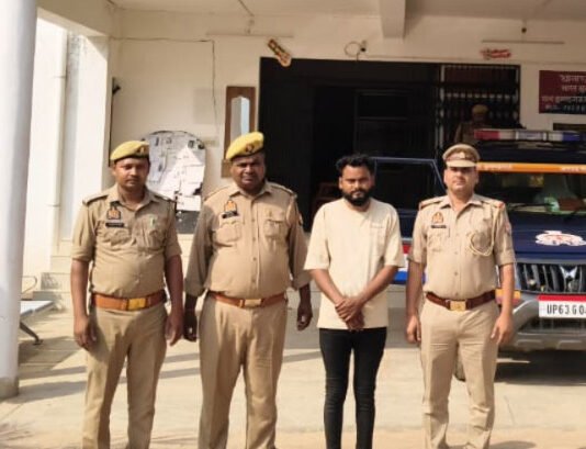 लाइसेंसी पिस्टल चोरी का आरोपी गिरफ्तार, पुलिस ने भेजा जेल