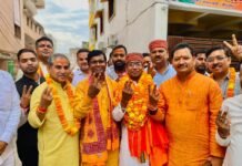 11 वोट से भाजपा प्रत्याशी नितिन केसरवानी ने जीता नगर पालिका वार्ड 36 का उपचुनाव