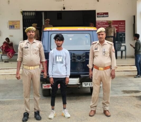 धर्म परिवर्तन का दबाव और आपत्तिजनक वीडियो वायरल करने के आरोप में अभियुक्त गिरफ्तार