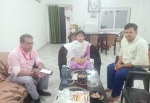 विधायक रिंकी कोल के आवास पर उपजिलाधिकारी ने कराया स्वगणना