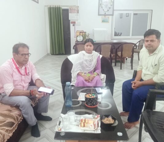विधायक रिंकी कोल के आवास पर उपजिलाधिकारी ने कराया स्वगणना