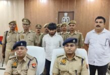 मध्य प्रदेश से अवैध पिस्टल लाकर बेचने वाला शातिर तस्कर कछवां में गिरफ्तार, तीन पिस्टल बरामद