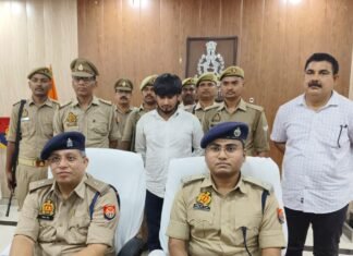 मध्य प्रदेश से अवैध पिस्टल लाकर बेचने वाला शातिर तस्कर कछवां में गिरफ्तार, तीन पिस्टल बरामद