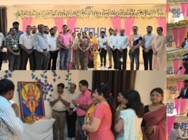 एपेक्स आयुर्वेद कॉलेज में बीएएमएस 2020 बैच के छात्रों को भावभीनी विदाई