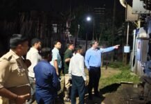 पीक टाइम में जंगी रोड उपकेंद्र पहुंचे एमडी, निर्बाध बिजली आपूर्ति के दिए निर्देश