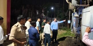 पीक टाइम में जंगी रोड उपकेंद्र पहुंचे एमडी, निर्बाध बिजली आपूर्ति के दिए निर्देश