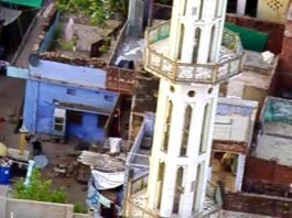 ड्रोन कैमरों से हुई निगरानी, बकरीद को लेकर पुलिस अलर्ट