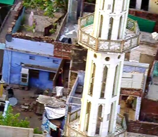ड्रोन कैमरों से हुई निगरानी, बकरीद को लेकर पुलिस अलर्ट