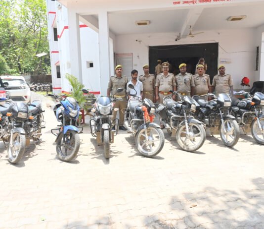 जमालपुर पुलिस ने अंतरराज्यीय वाहन चोर गिरोह का किया खुलासा, बिहार का शातिर चोर गिरफ्तार