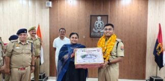 मिर्जापुर,एएसपी कनिष्क आर. जामकर को भावभीनी विदाई