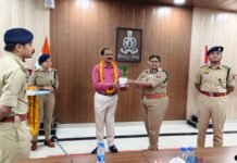 विंध्याचल परिक्षेत्र केआईजी राकेश प्रकाश सिंह को भावभीनी विदाई