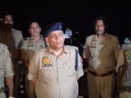 पुलिस मुठभेड़ में हत्या का आरोपी घायल गिरफ्तार, कट्टा और गमछा बरामद