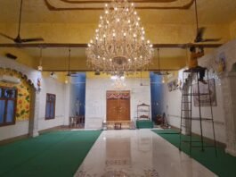 राजा विजयपुर के किले में जमीन को लेकर विवाद, पुलिस ने रुकवाया निर्माण कार्य