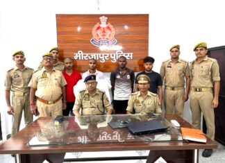 मिर्जापुर में पुरानी रंजिश में युवक की हत्या, चार आरोपी गिरफ्तार