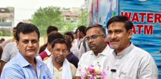 बिनानी कॉलेज में नगर के पहले वाटर एटीएम का उद्घाटन, 4500 छात्रों को मिलेगा लाभ