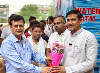 बिनानी कॉलेज में नगर के पहले वाटर एटीएम का उद्घाटन, 4500 छात्रों को मिलेगा लाभ