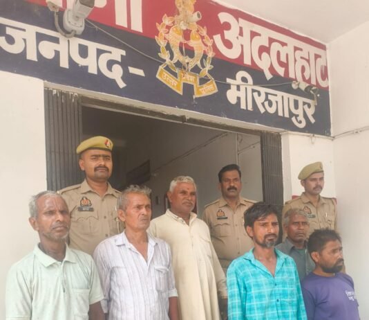 मीरजापुर पुलिस की बड़ी कार्रवाई, 12 घंटे में 81 वांछित व वारंटी गिरफ्तार