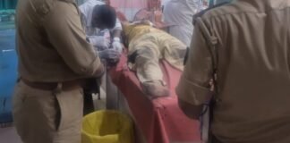 नटवा रोड पर महिला लहूलुहान हालत में मिली, गले पर धारदार हथियार से हमले की आशंका