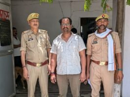 गाड़ी चढ़ाकर हत्या के प्रयास के आरोप में अभियुक्त गिरफ्तार, प्रयुक्त कार सीज